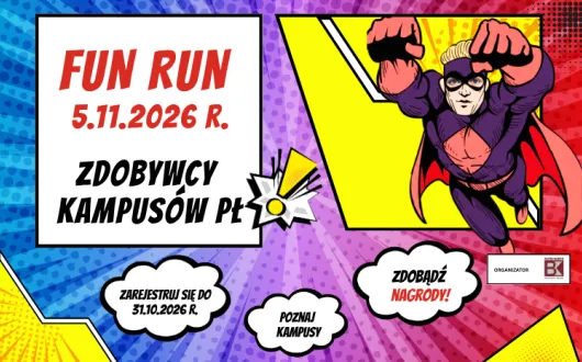 Plakat gry terenowej FUN RUN